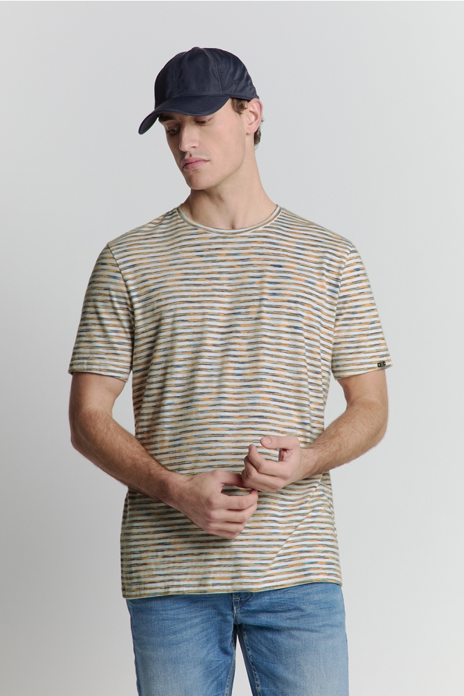 T SHIRT MET RONDE HALS 27340370SN 070 YELLOW
